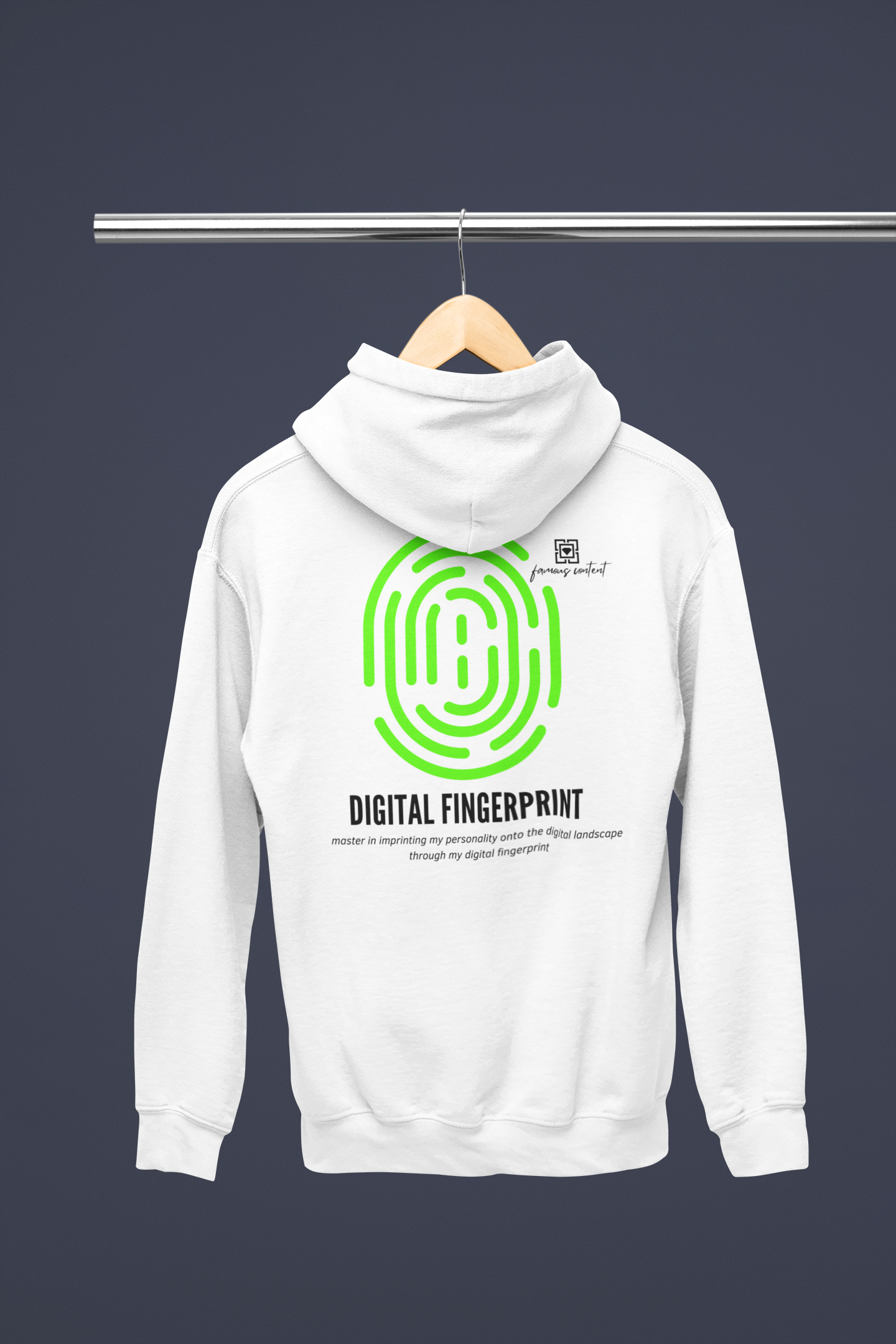 HOODIE "DIGITAL FINGER 1"