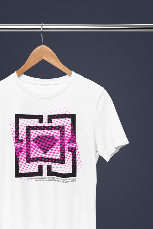 T-SHIRT "LOGO MAGENTA"