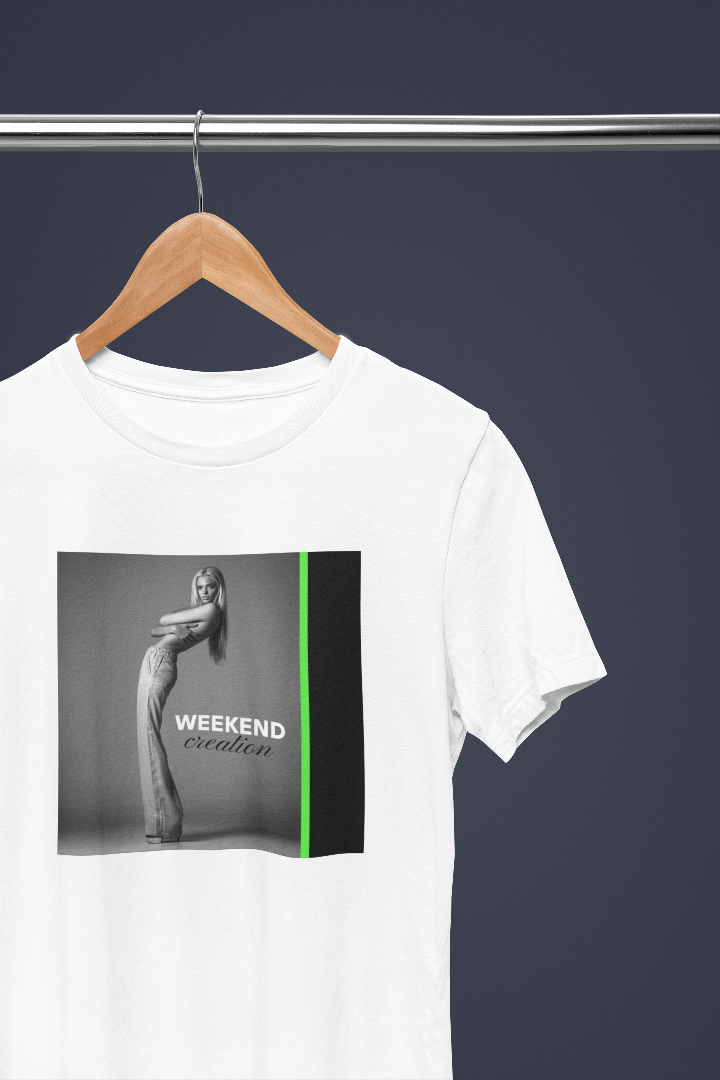 T-SHIRT "weekend creation"