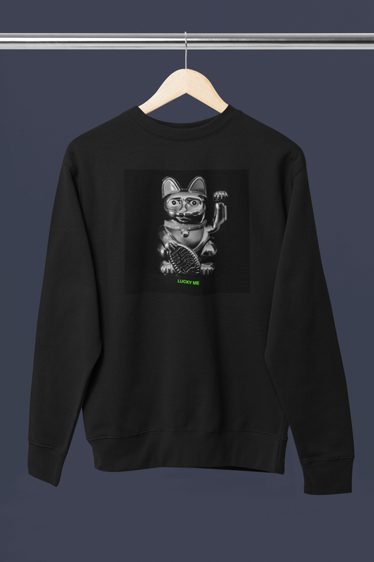 SWEATSHIRT "lucky me"