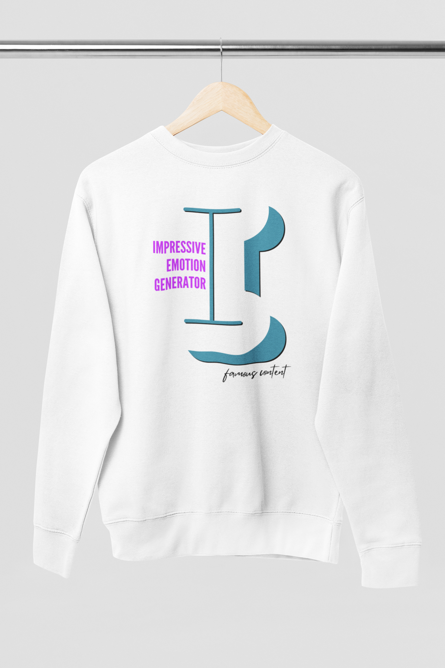 SWEATSHIRT "I"
