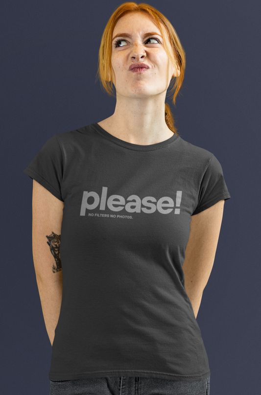 T-SHIRT "PLEASE"